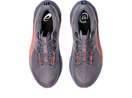 Asics Novablast 5 'Greyish Purple/Coral Reef'