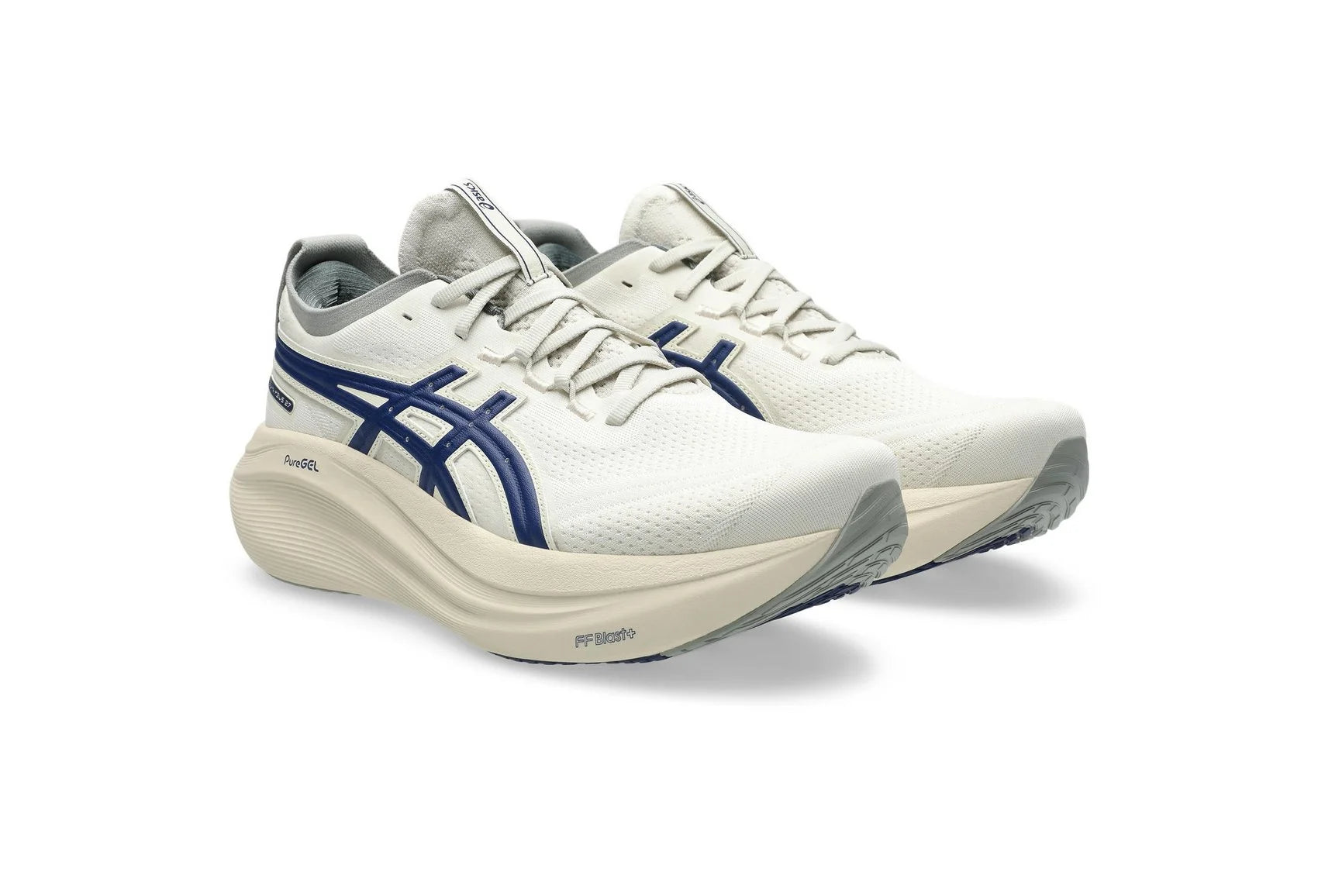 Asics Gel-Nimbus 27 'Birch/Indigo Blue'