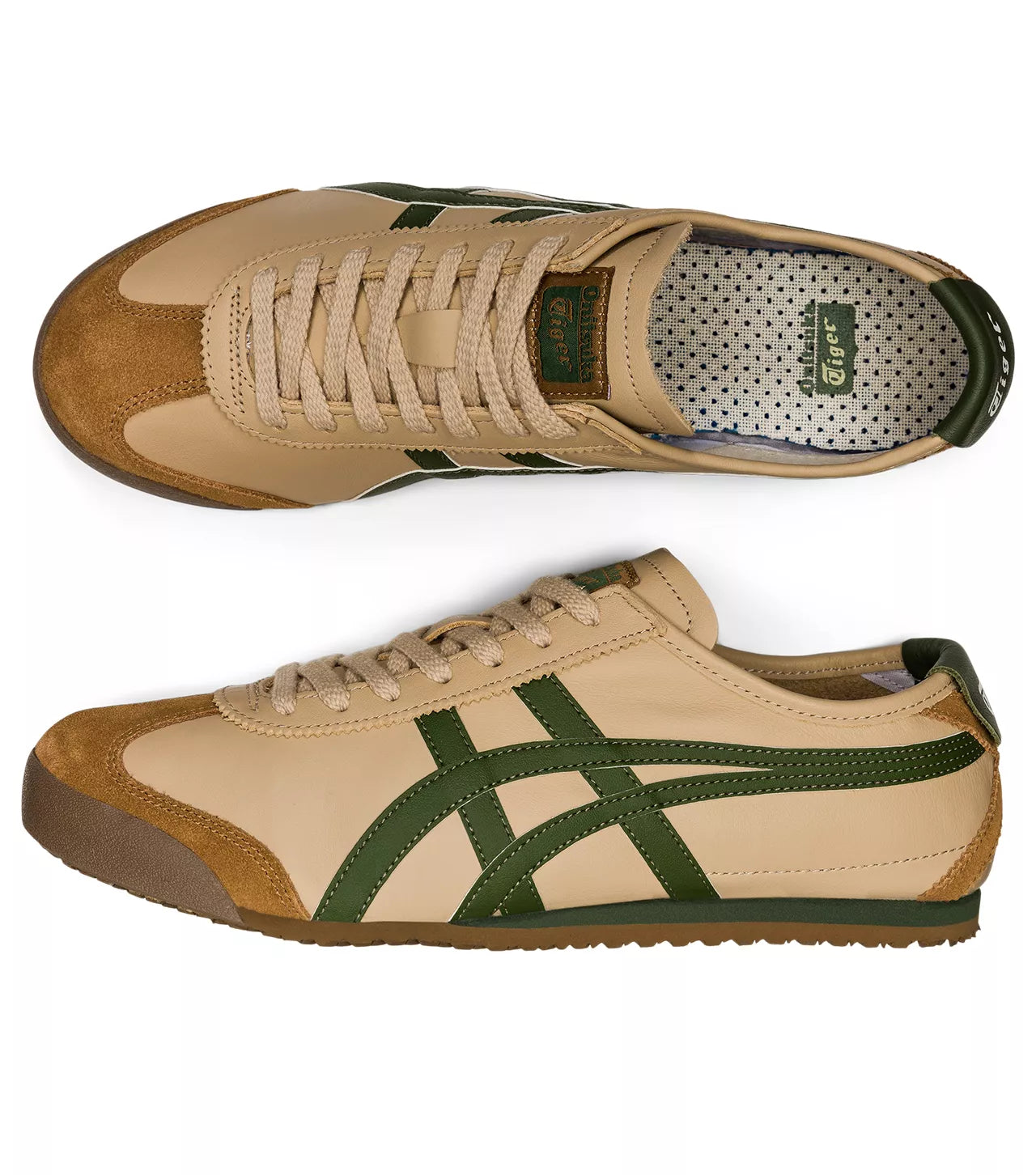 Onitsuka Tiger Mexico 66 'Beige/Grass Green'