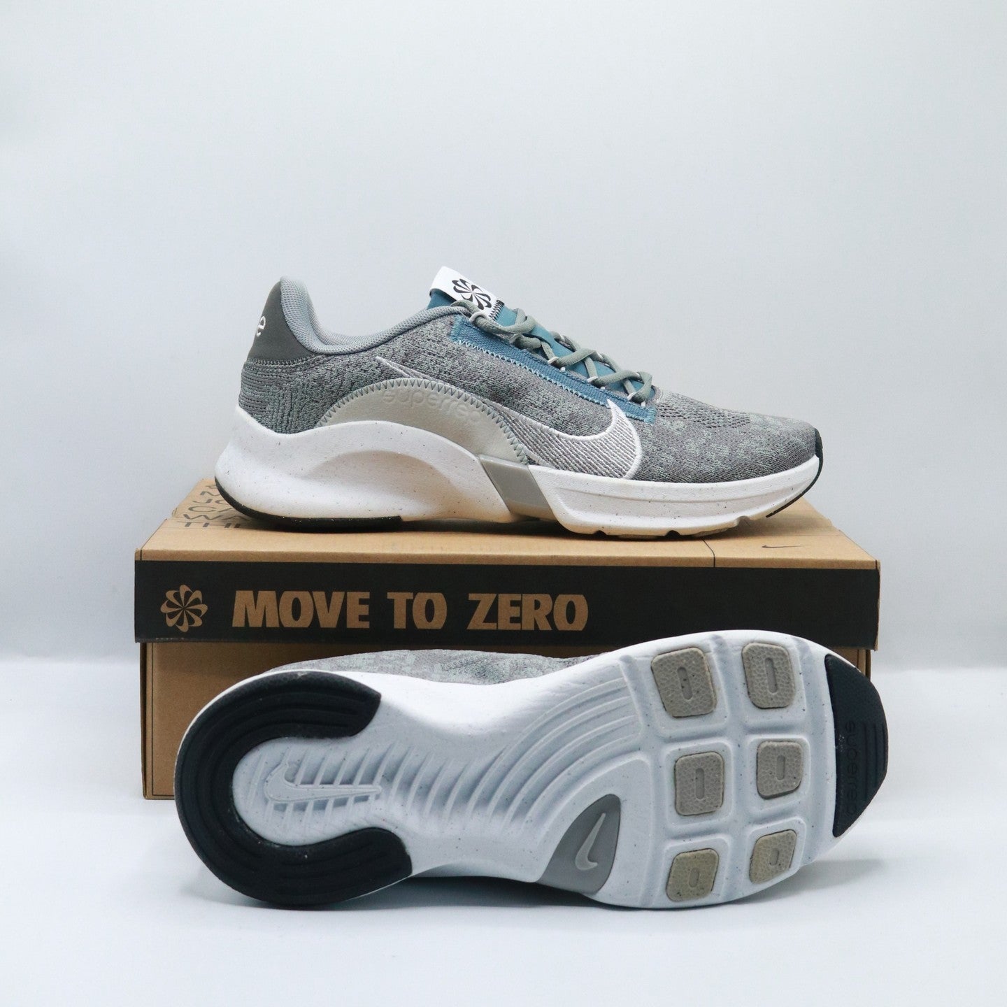 Nike SuperRep Go 3 Next Nature Flyknit 'Grey/White'