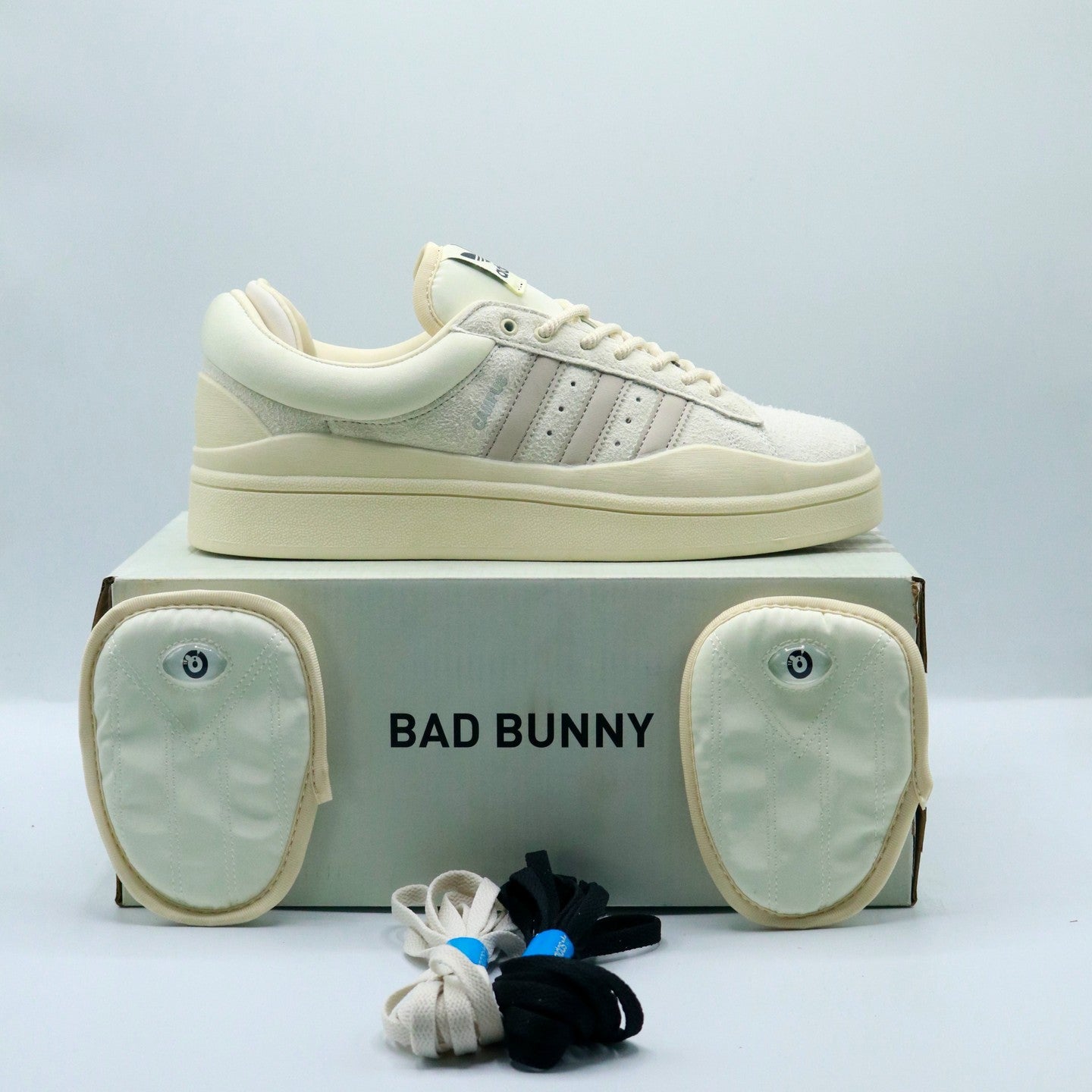 Bad Bunny X Adidas Campus 'Cream'
