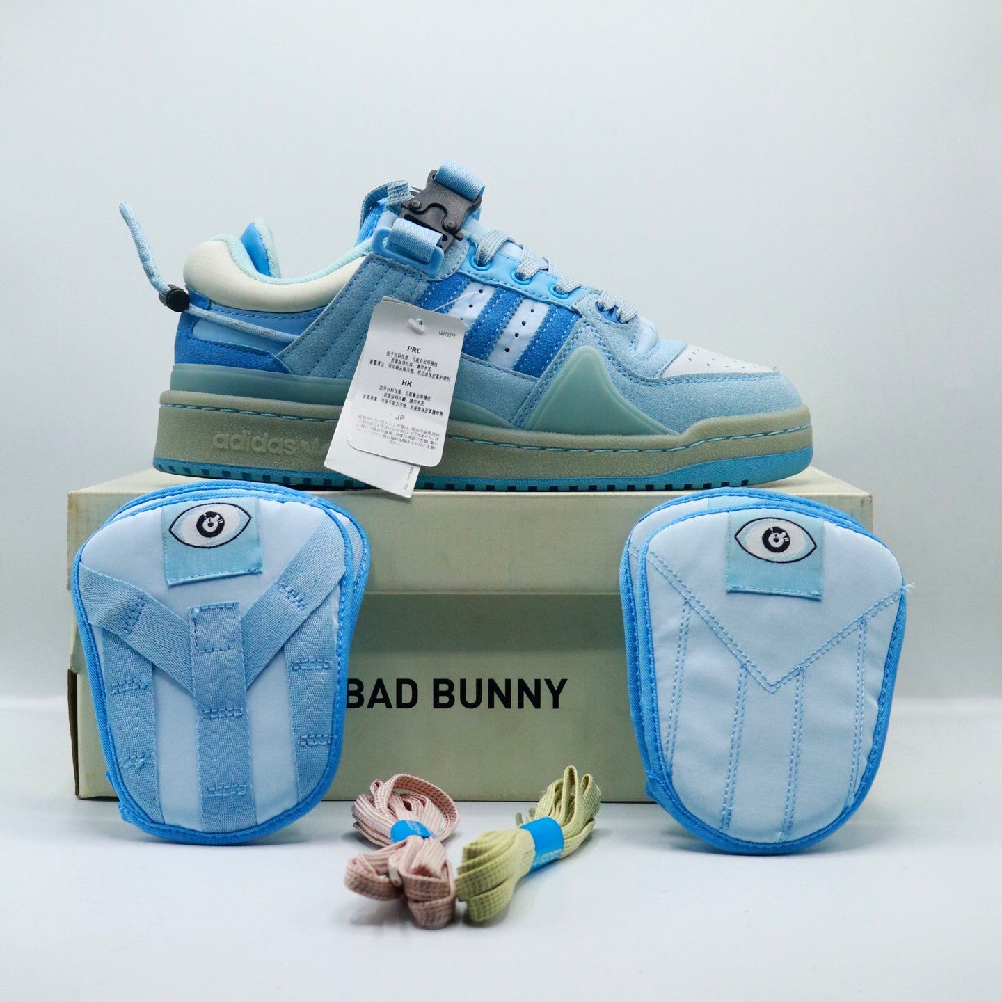 Bad Bunny x Adidas Forum Buckle Low 'Blue Tint'