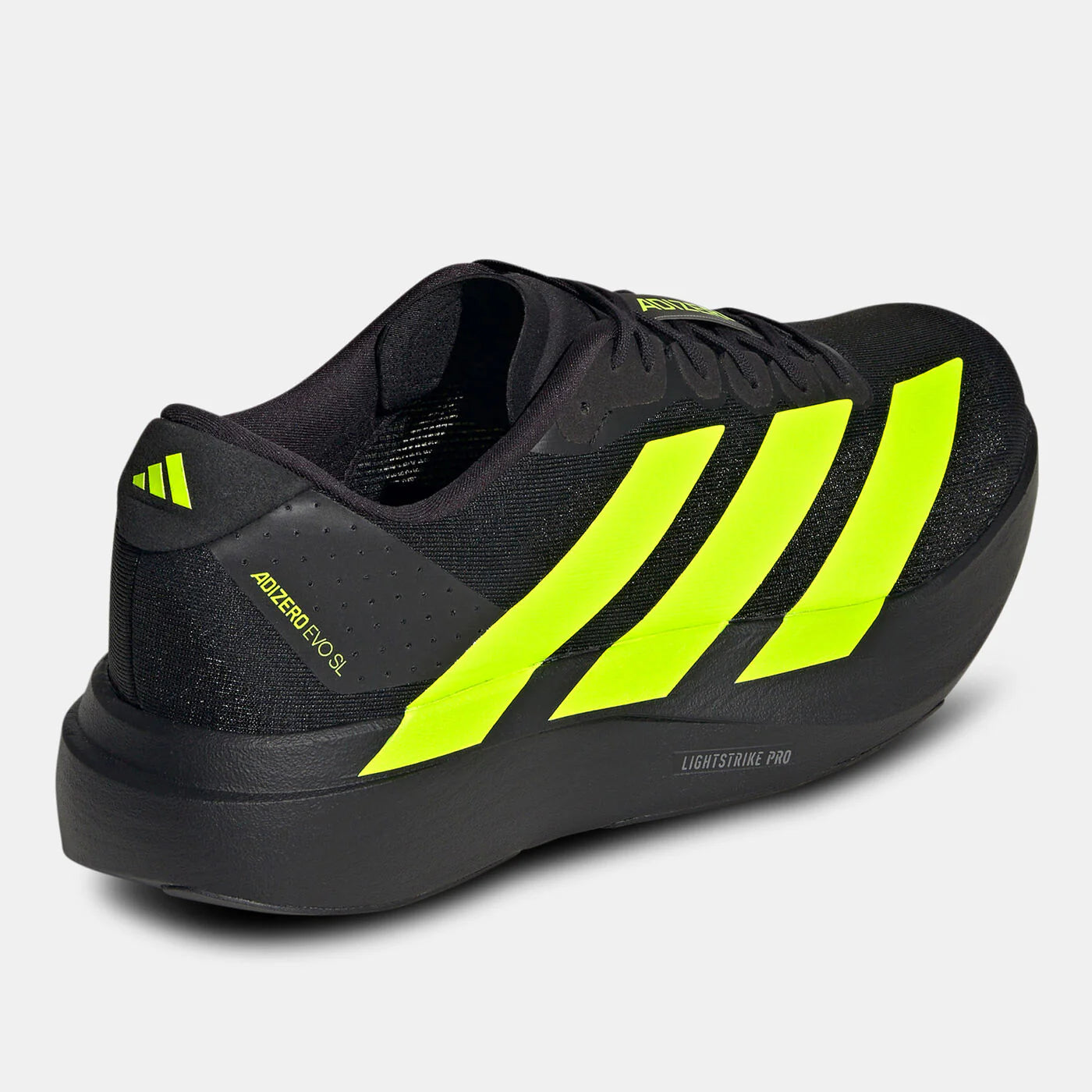 Adidas Adizero Evo SL 'Core Black/Lucid Lemon'