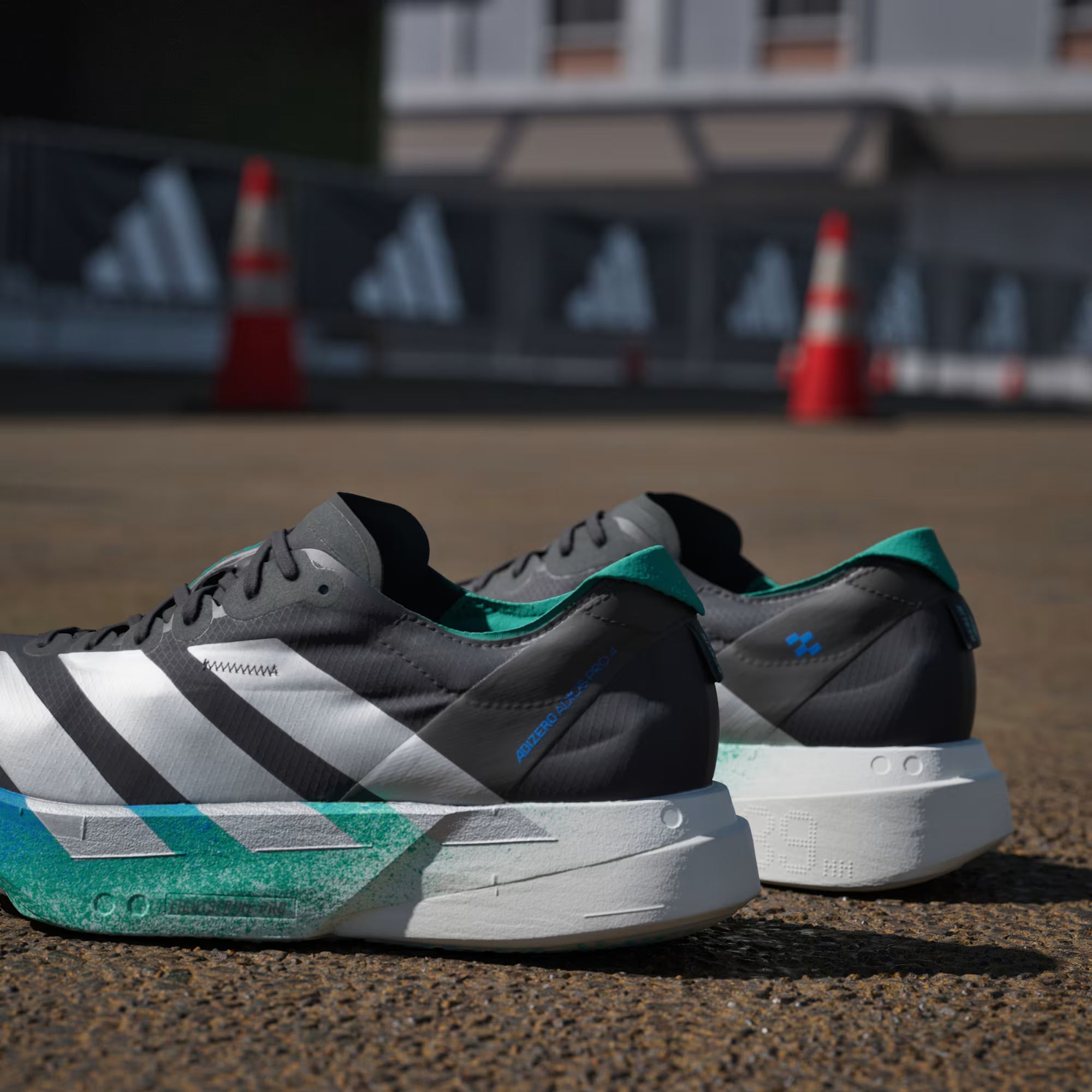 Adidas Adizero Adios Pro 4 'Core Black/Matte Silver/Glory Green'