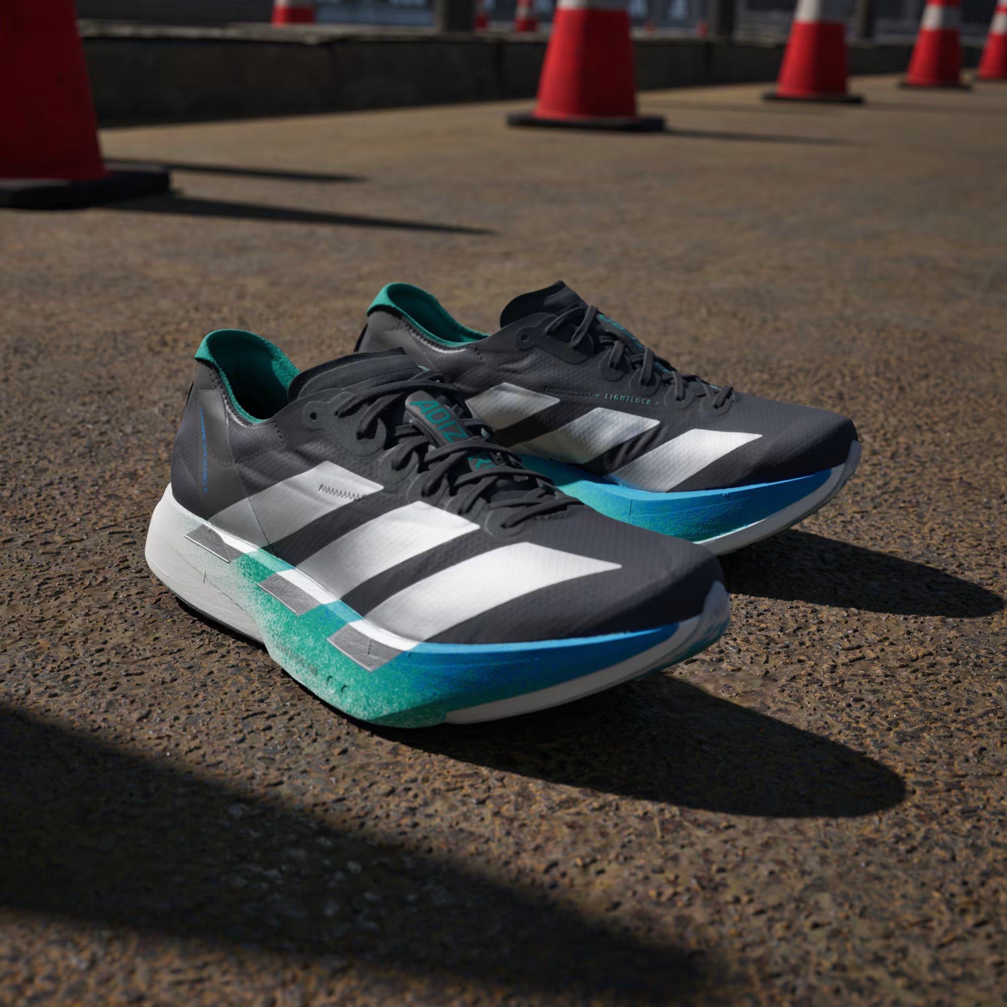 Adidas Adizero Adios Pro 4 'Cloud White/Pure Teal/Carbon'