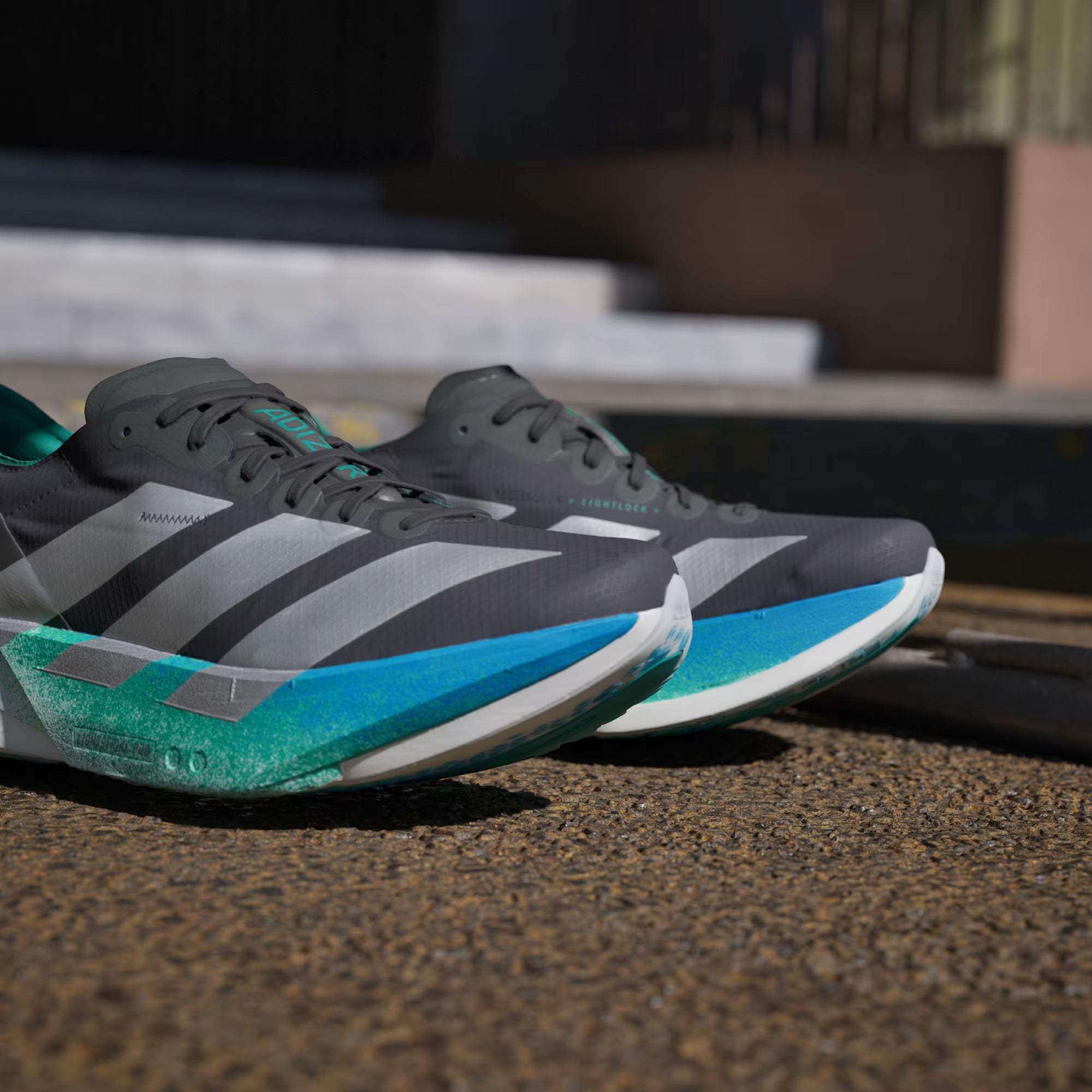 Adidas Adizero Adios Pro 4 'Cloud White/Pure Teal/Carbon'