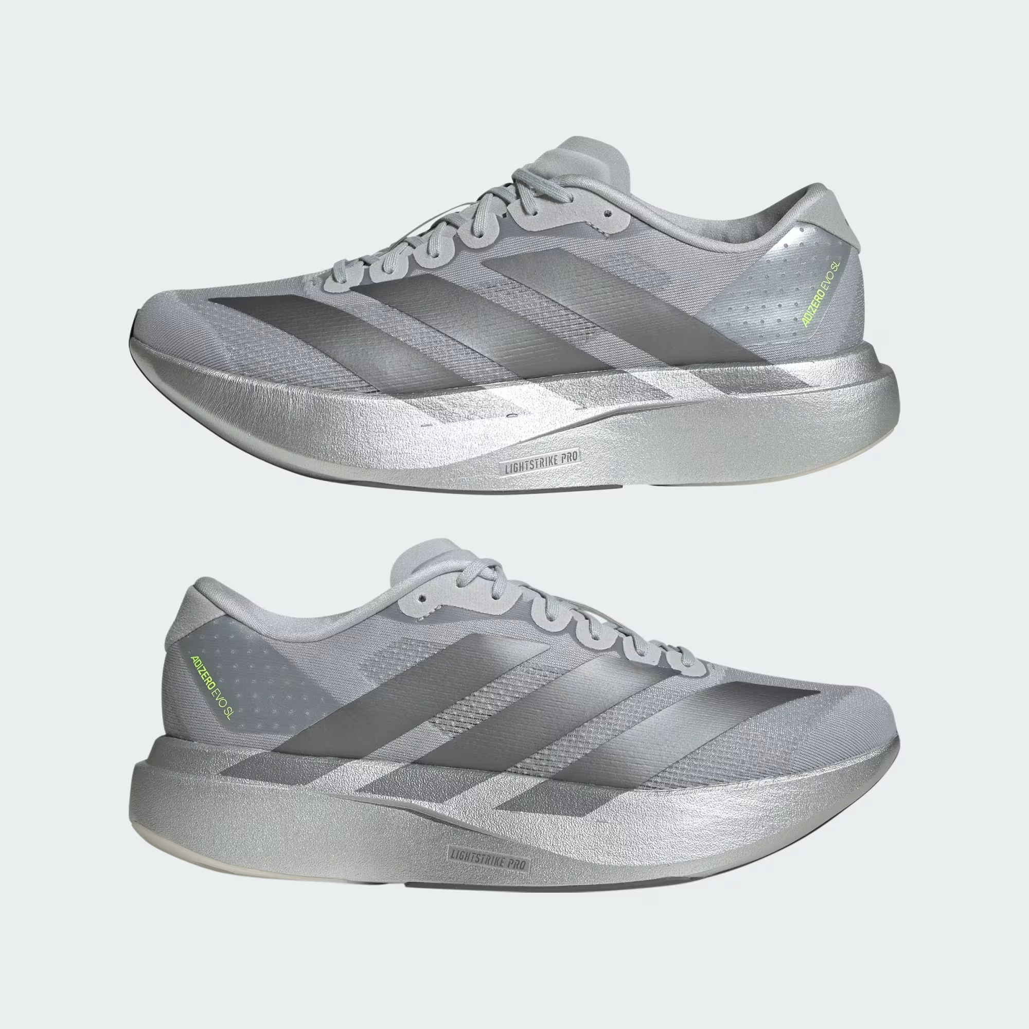 Adidas Adizero Evo SL 'Silver Metallic/Iron Metallic/Halo Silver'
