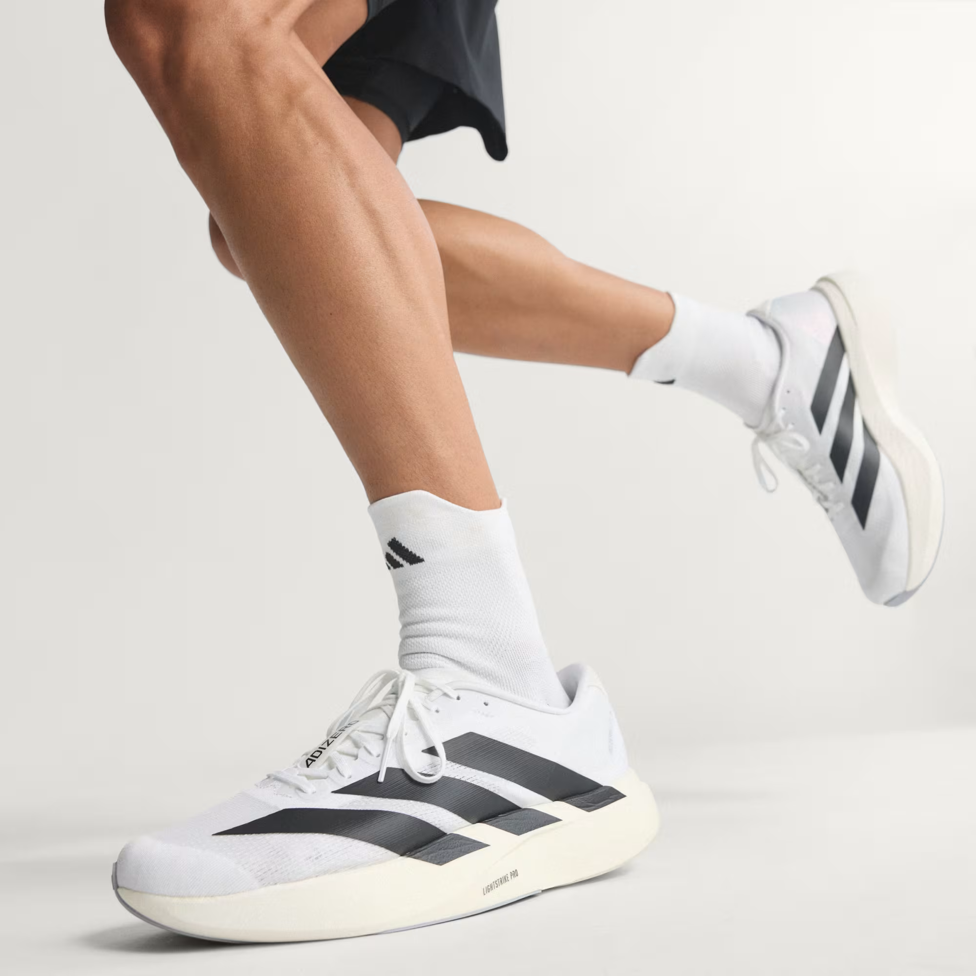 Adidas Adizero Evo SL 'Cloud White/Core Black/Cloud White'