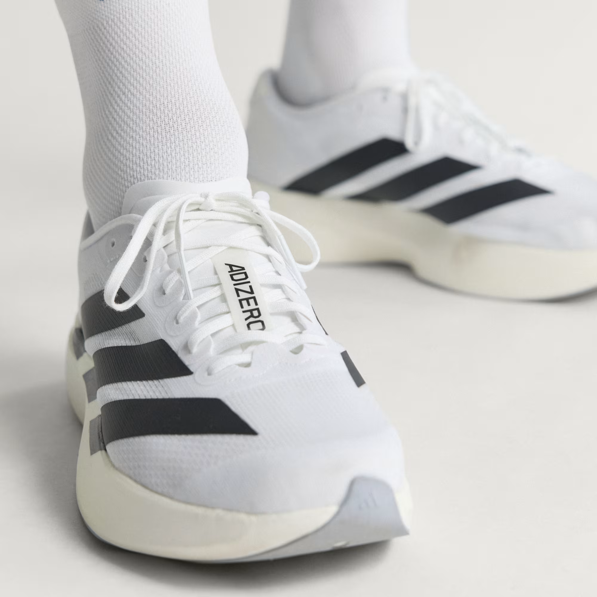 Adidas Adizero Evo SL 'Cloud White/Core Black/Cloud White'
