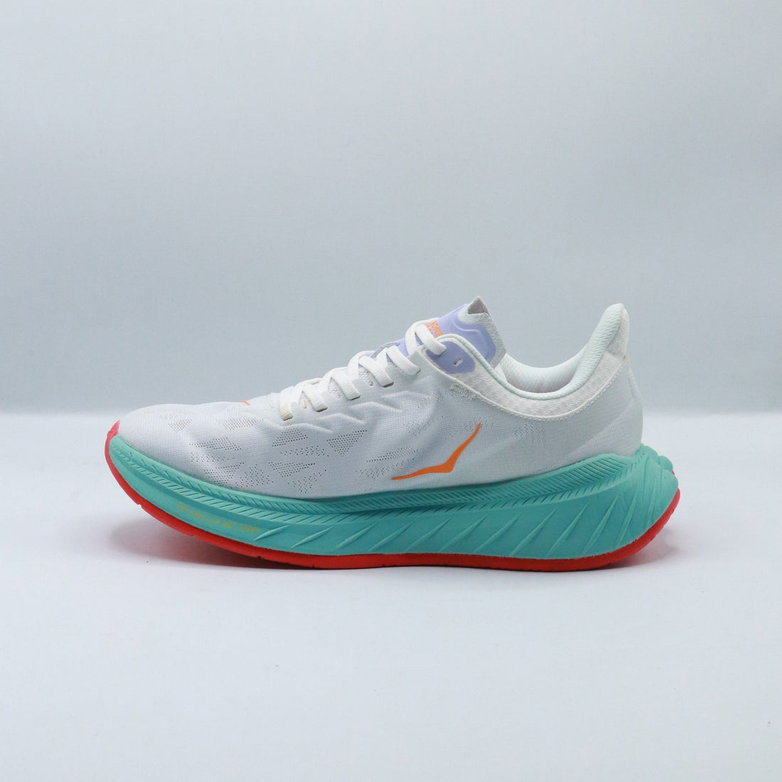 Hoka Carbon X2 'White/Blazing Orange'