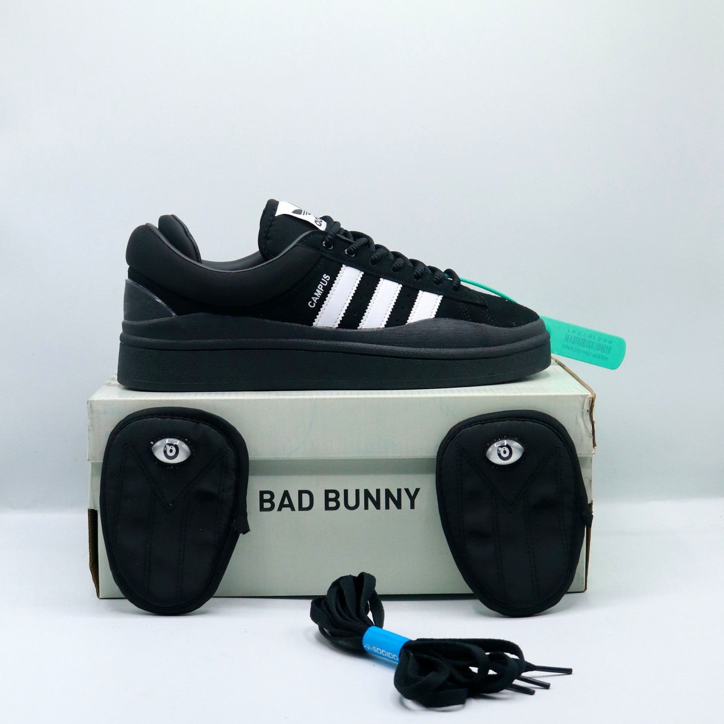 Bad Bunny X Adidas Campus 'Black'