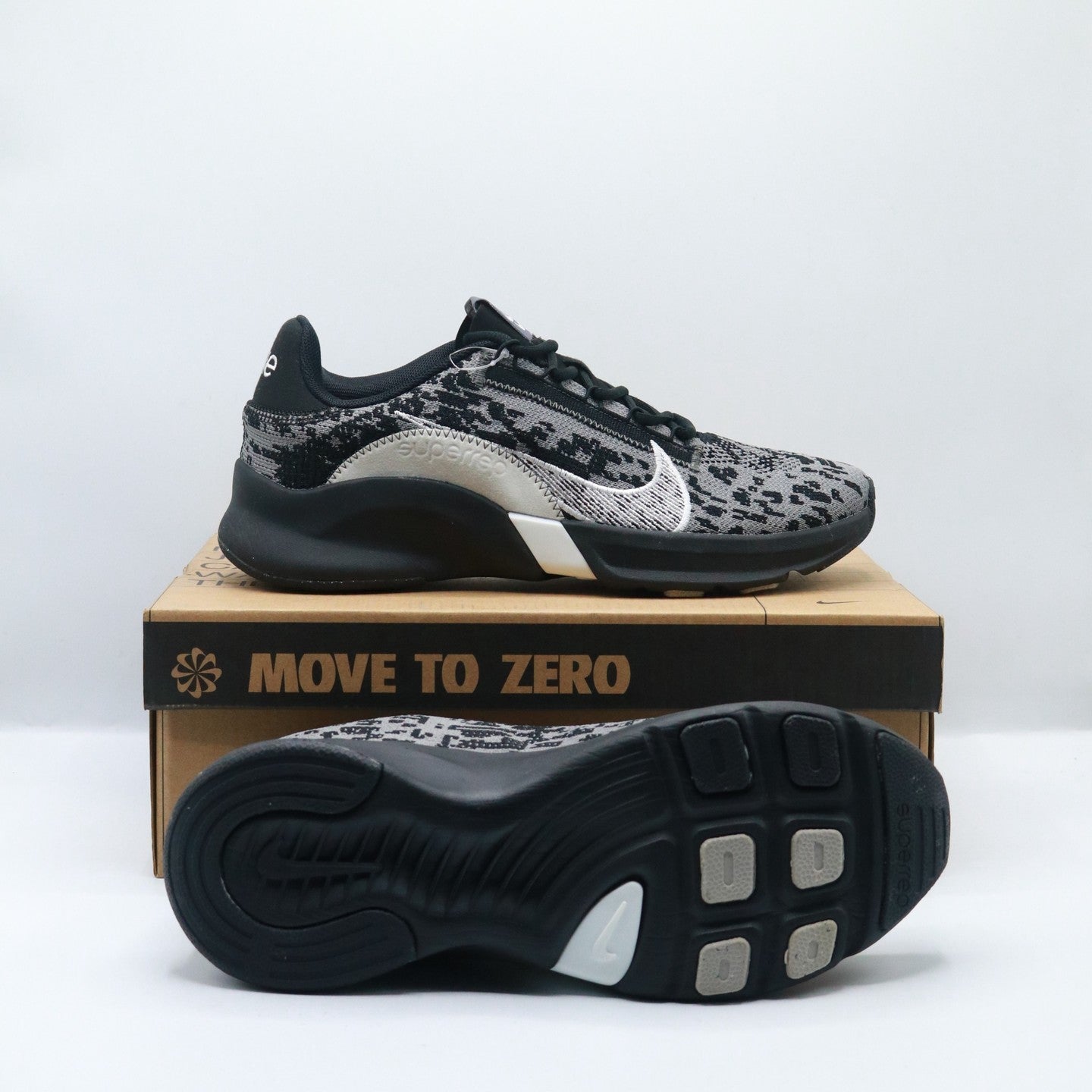 Nike SuperRep Go 3 Next Nature Flyknit 'Black/Cool Grey'