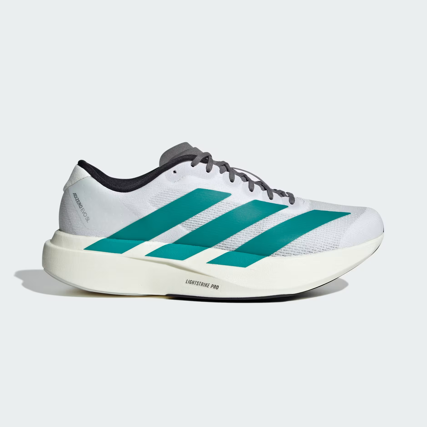 Adidas Adizero Evo SL 'Cloud White/Pure Teal/Grey Four'