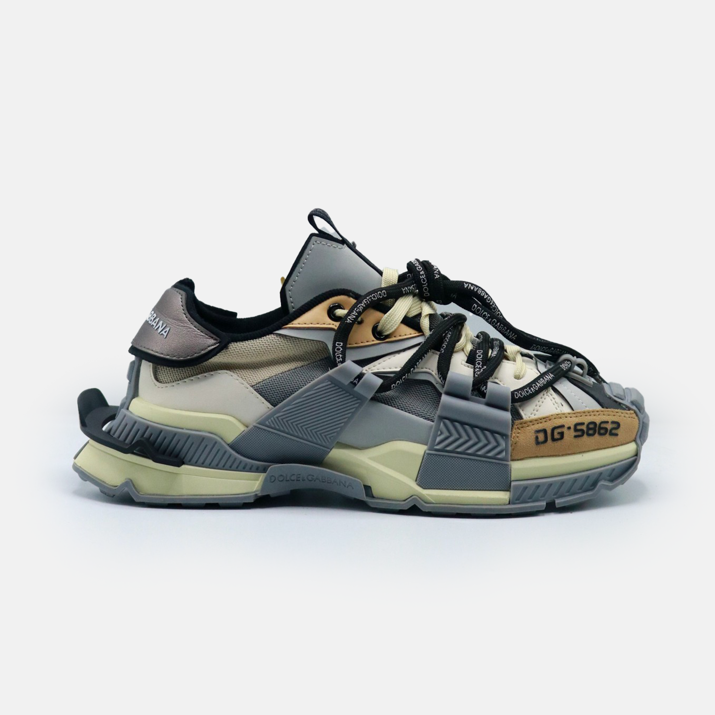 D&G Mixed Materials Space Sneaker 'Multicolor'