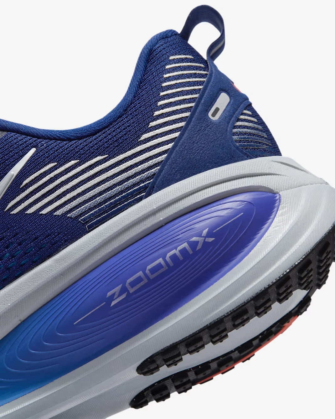 Nike Vomero 18 'Blue Void/Blue Lightning/Bright Crimson/Metallic Silver'