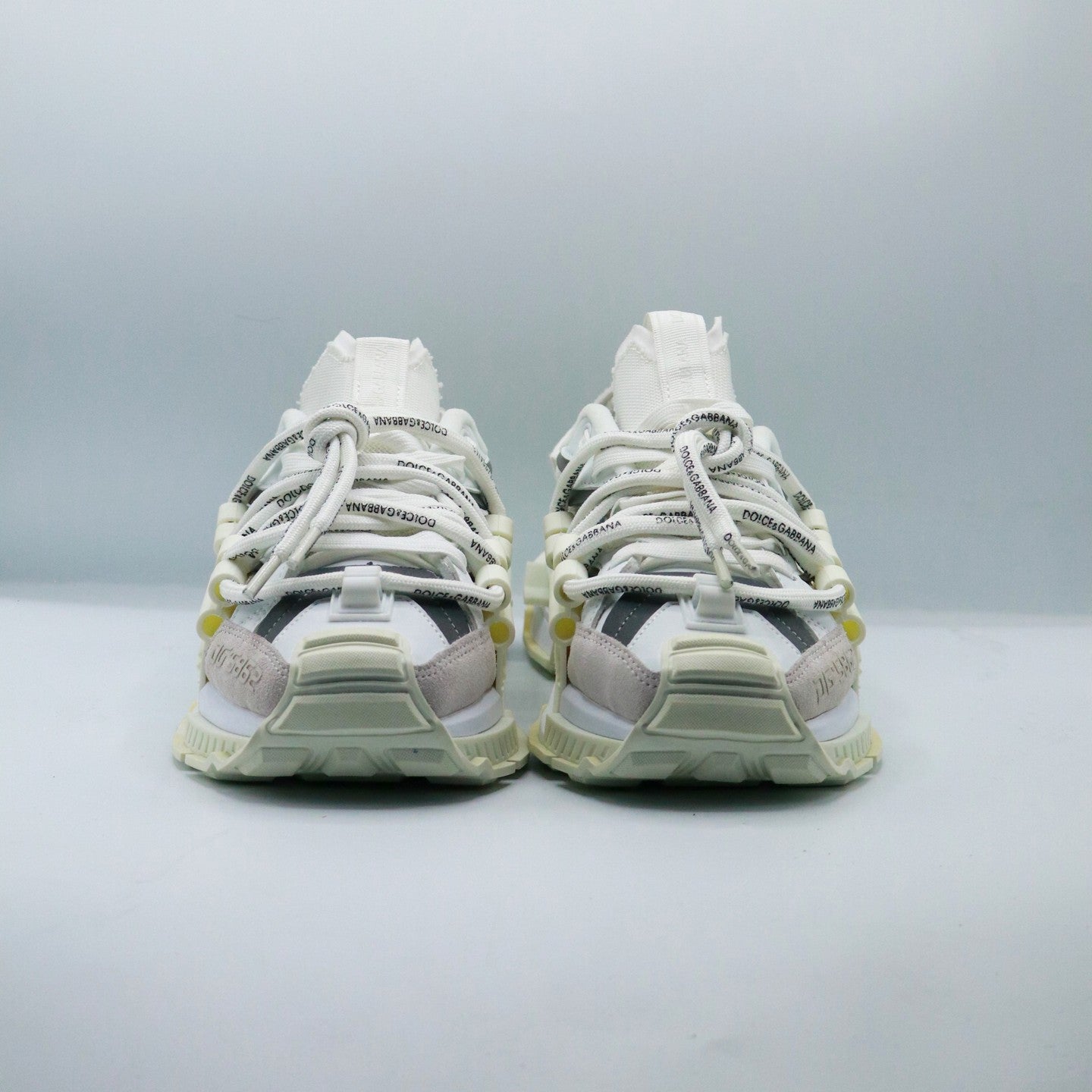 D&G Mixed Materials Space Sneaker 'White'