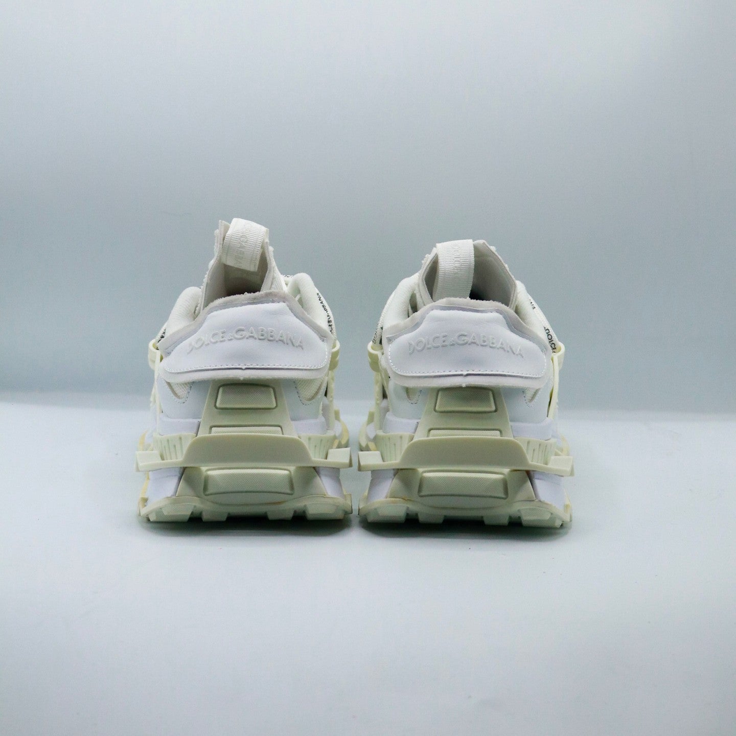 D&G Mixed Materials Space Sneaker 'White'