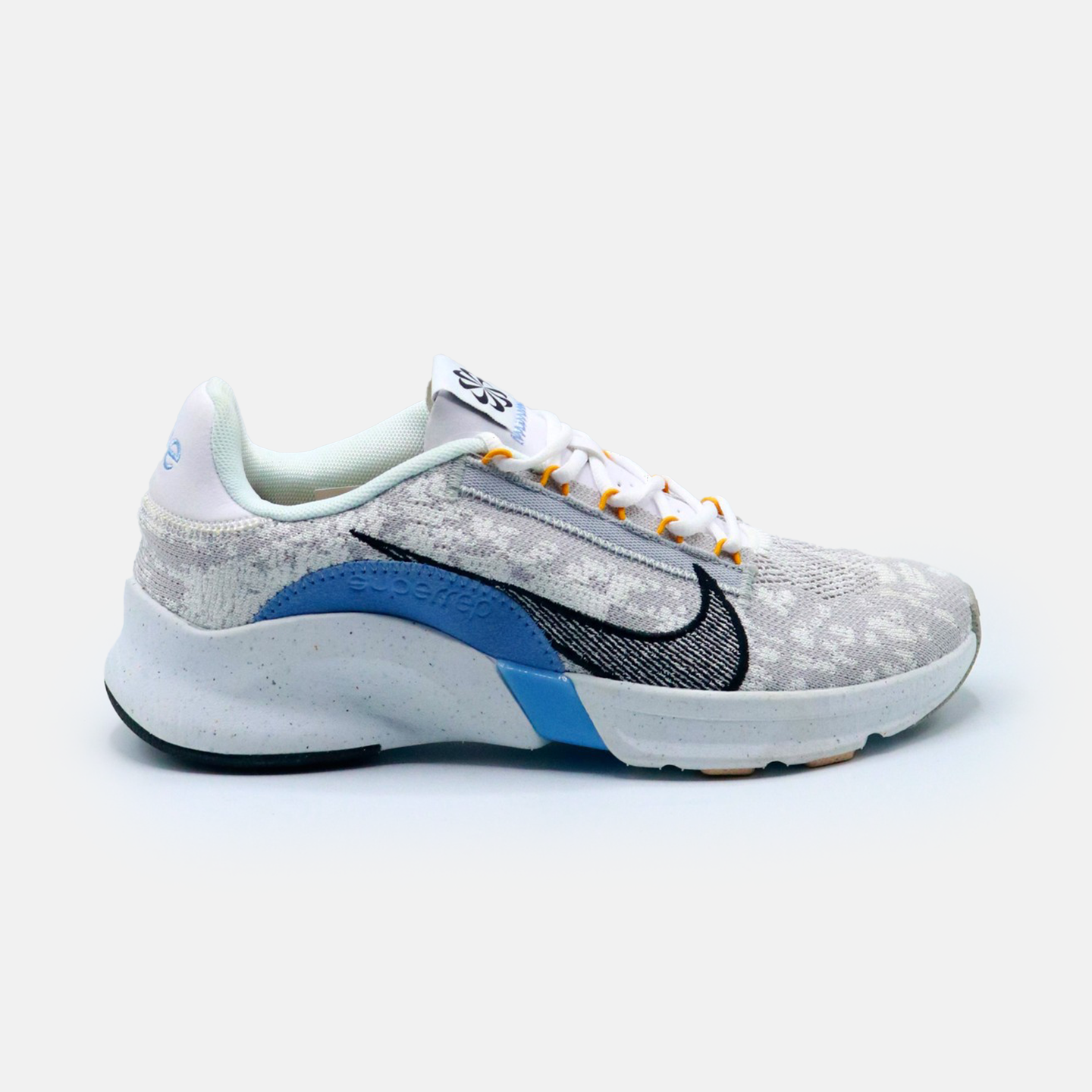 Nike SuperRep Go 3 Next Nature Flyknit 'White Ash/Blue'