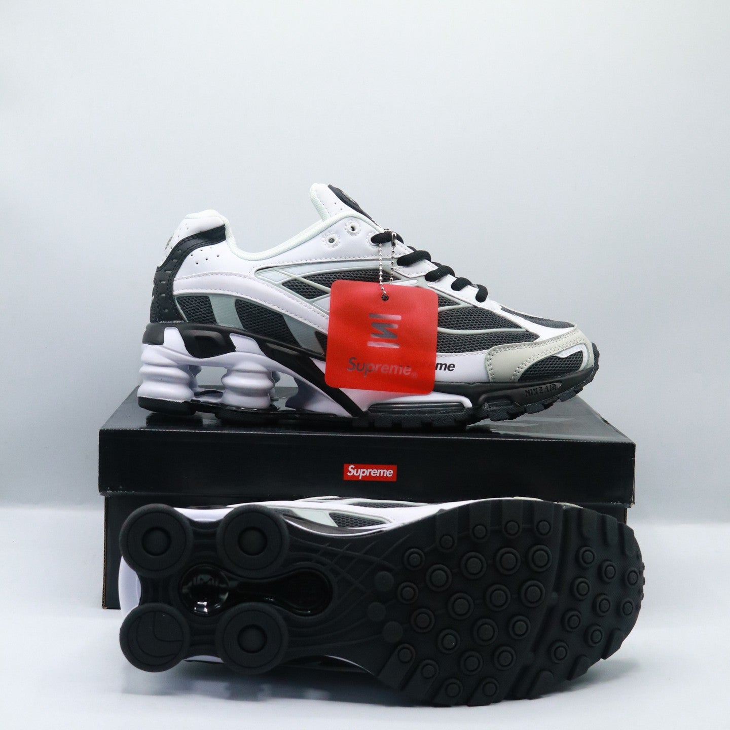Nike x Supreme Shox Ride 2 SP 'White/Black'