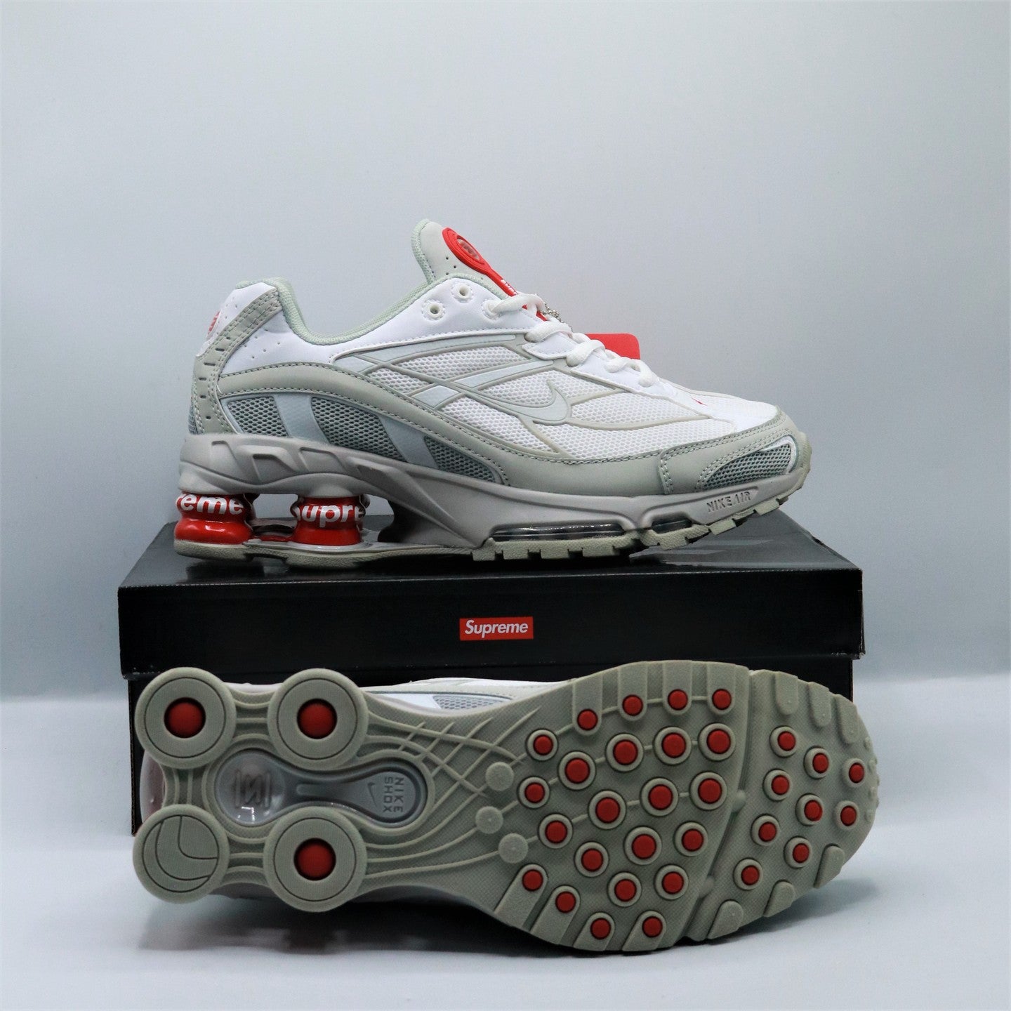 Nike x Supreme Shox Ride 2 SP 'White/Red'