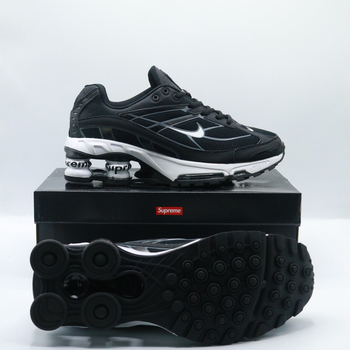 Nike x Supreme Shox Ride 2 SP 'Black/White'
