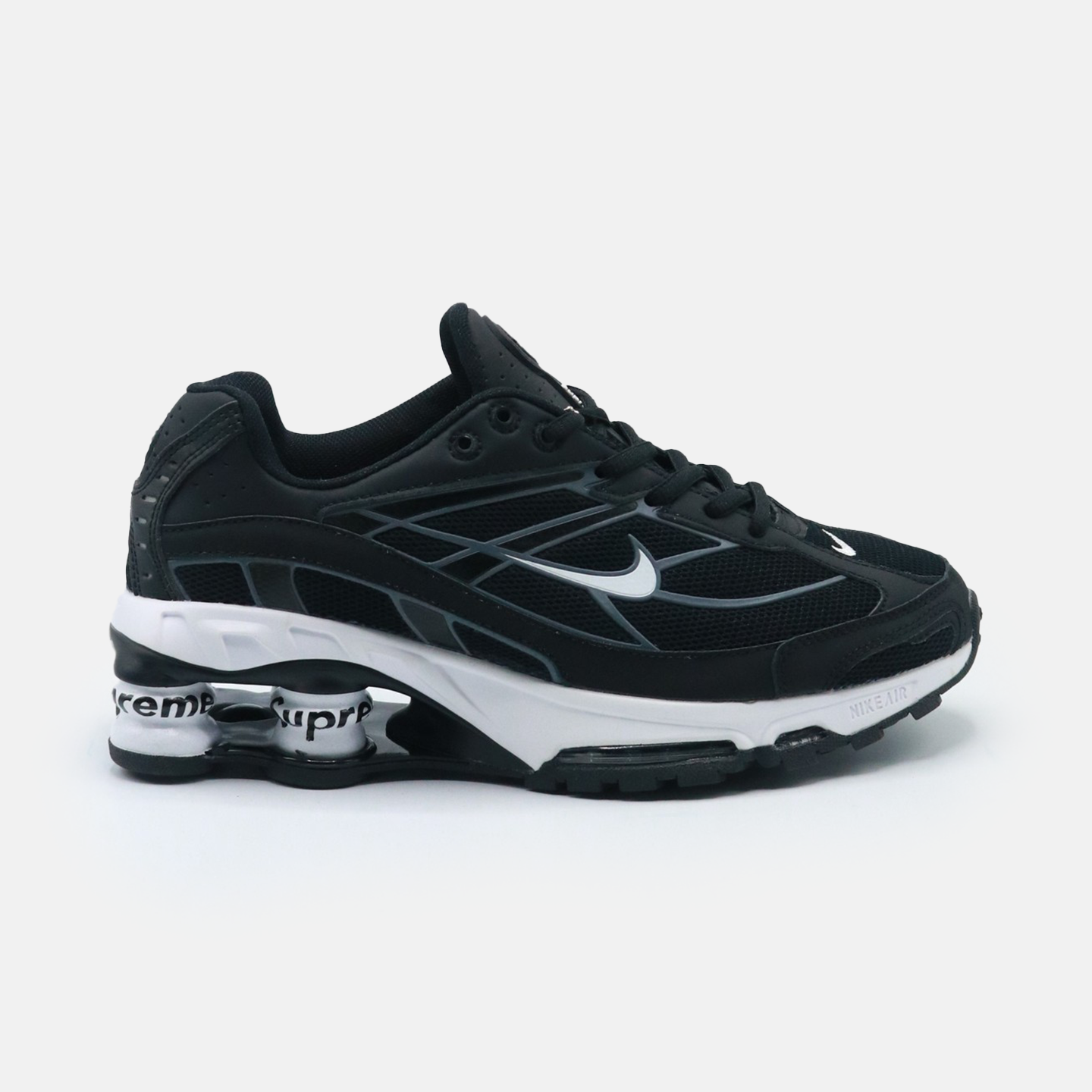 Nike x Supreme Shox Ride 2 SP 'Black/White'
